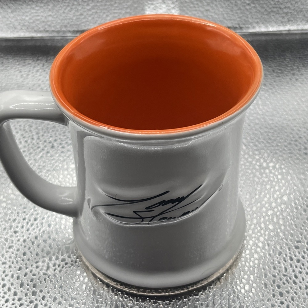 NASCAR Tony Stewart #20 Home Depot Embossed Gilded Coffee Mug - Picture 6 of 14